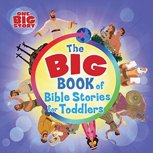 Introduce early learners to the Bible with the Big Book of Bible Stories for Toddlers from the Big Picture Interactive, featuring stories from the Old and New Testaments in this fun, interactive, and engaging new Bible storybook designed especially for to