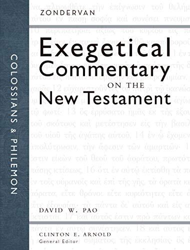 Designed for the pastor and Bible teacher, the Zondervan Exegetical Commentary on the New Testament brings together commentary features rarely gathered in one volume. Written by notable evangelical scholars, each volume treats the literary context and str