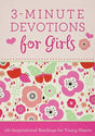 180 Inspirational Readings for Young Hearts
Encourages girls to take three minutes out of their day to quiet their spirit and think on God's love.