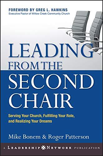 Serving Your Church, Fulfilling Your Role, and Realizing Your Dreams
LEADING FROM THE SECOND CHAIR will raise awareness of the need for strong leaders in secondary positions. It will describe the value they can bring to their organization and to primary
