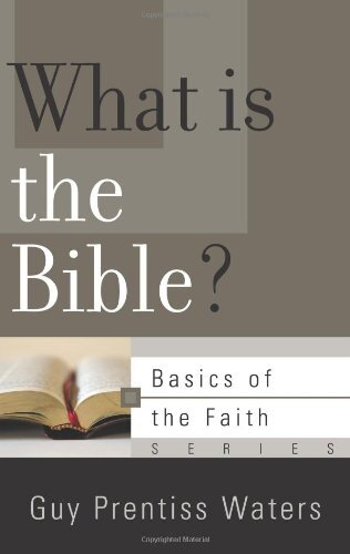 Waters defines important terms "revelation," "inspiration," and "inerrancy" clearing away misconceptions, equipping us to understand and answer leading objections to the doctrine of the Bible, and explaining its importance for Christian living.
