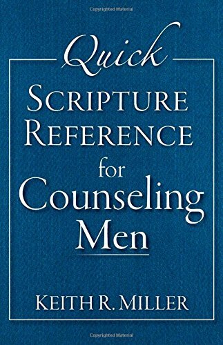 For counselors, pastors, men's ministry leaders, and any Christian man who wants a user-friendly quick reference guide to Scripture, here is an essential resource! Scripture passages are conveniently gathered under 120 topics that concern men, including a