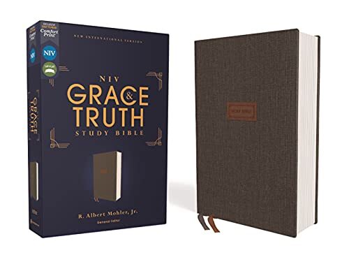 The NIV Grace and Truth Study Bible, with general editor Dr. Al Mohler, invites every-day Christians to delve into Scripture to encounter God's grace in a fresh way.
