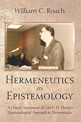 A Critical Assessment of Carl F. H. Henry's Epistemological Approach to Hermeneutics
Historic Protestantism and evangelicalism has always been committed to the authority of Scripture and interested in the proper interpretation of the Bible. They uphold t