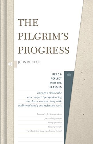 A Pilgrim’s Progress was written by John Bunyan in 1678 and is an allegory on the Christian life. It is regarded by many as one of the most significant religious works ever written. This publication gives an added layer by providing thought provoking ques