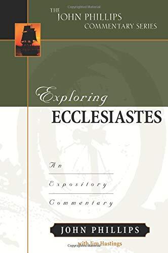 Sound, practical exposition of Ecclesiastes The John Phillips Commentary Series is designed to provide pastors, Sunday school teachers, and students of the Scripture with doctrinally sound interpretation that emphasizes hands-on application of Bible truth