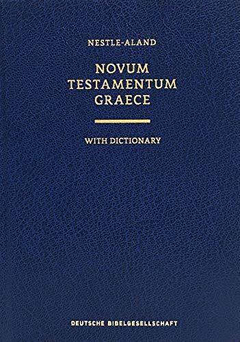 This is the 28th revised edition of the Nestle-Aland Novum Testamentum Graece (NA28). NA28 is the standard scholarly edition of the Greek New Testament used by scholars, Bible translators, professors, students and pastors worldwide. Now revised and improv