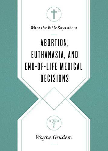 Wayne Grudem offers a biblical and ethical guide to controversial issues surrounding abortion and euthanasia, defining his terms clearly and exploring science, politics, and opposing arguments.