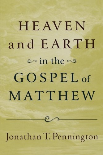 The theme of heaven and earth is a much-overlooked aspect of the Gospel of Matthew. In this work, rising scholar Jonathan Pennington articulates a fresh perspective on this key interpretive issue, challenging both the scholarly and popular understandings