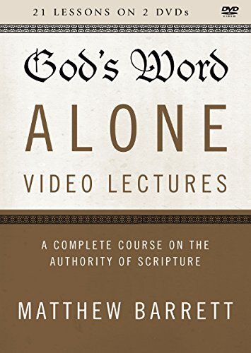 A Complete Course on the Authority of Scripture
The Five Solas Series offers students a look back to the five rallying cries of the Reformation--the five solas. In God's Word Alone Video Lectures, scholar and professor Matthew Barrett explores the histor