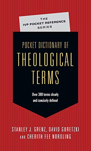 The Pocket Dictionary of Theological Terms is the perfect companion to your theological studies. Among its three hundred-plus definitions are English terms, from accommodation to wrath of God; foreign terms, from a posteriori to via media; theological mov