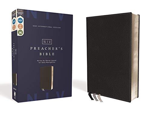 The first-ever NIV set in a verse-by-verse format enables preachers to more easily locate a passage. This Bible matches page-for-page with the NIV Pew and Worship Bible while retaining its distinct font size and page layout, allowing preachers to be on th