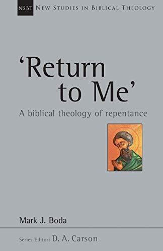 A Biblical Theology of Repentance
"The theme of repentance is evident in almost every Old and New Testament corpus. However, it has received little sustained attention over the past half-century of scholarship, which has been largely restricted to word s