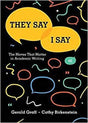 Fourth Edition
This book identifies the key rhetorical moves in academic writing. It shows students how to frame their arguments as a response to what others have said and provides templates to help them start making the moves. The fourth edition feature