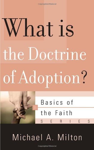 Unfolds the scriptural-theological foundations of the doctrine of adoption, showing it as a distinct doctrine in its own right, and relating this foundational concept to the believer's life.