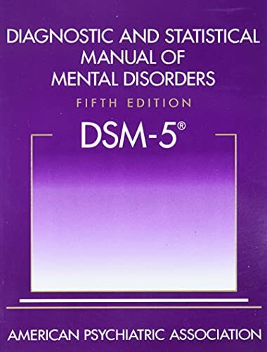 This is the standard reference for clinical practice in the mental health field. Since a complete description of the underlying pathological processes is not possible for most mental disorders, it is important to emphasize that the current diagnostic crit