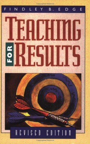 In 'Teaching for Results, Revised Edition', Findley B. Edge explains that many Sunday school teachers fail to achieve better results because 'their teaching aims are too general and often vague.' The solution, he says, is for the teacher to focus on a sin
