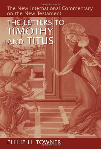 The newest volume in the acclaimed NICNT series explores Paul's three letters to Timothy and Titus within their historical, religious, and cultural settings. Significantly, Philip Towner treats these texts principally as communications from the apostle to