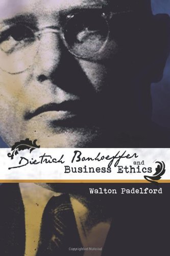 David Dockery, President of Union University, writes: Walt Padelford is to be applauded for this work on BONHOEFFER AND BUSINESS ETHICS, which not only provides fresh perspective on the challenging work of Dietrich Bonhoeffer, but offers insightful applic
