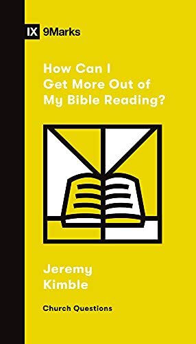 Many Christians have good intentions to regularly read the Bible, only to find that they get distracted and their interest wanes. In this short booklet, Jeremy Kimble offers practical guidance for Christians looking to spend more time in God's word and un
