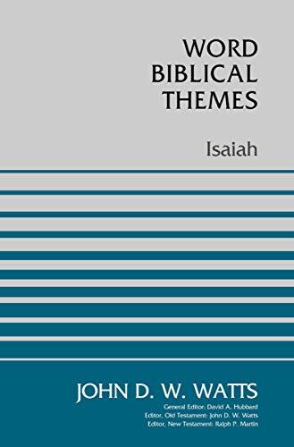 A companion to the acclaimed Word Biblical Commentary, the Word Biblical Themes series helps readers discover the most important themes of a book of the Bible. This series distills the theological essence of a given book of Scripture and serves it up in w