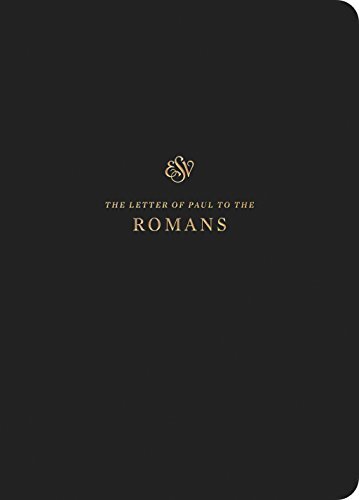 ESV Scripture Journal: Romans positions the full text of Romans opposite lightly lined blank pages for recording notes and prayers--great for personal Bible reading and reflection, group studies, or sermon notes.