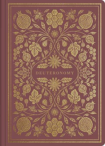 ESV Illuminated Scripture Journal: Deuteronomy pairs the entirety of the book of Deuteronomy with a lightly dotted blank page opposite each page of Bible text and hand-lettered illustrations interspersed throughout--providing space to creatively engage wi