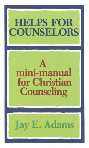 A mini-manual for Christian Counseling
A quick reference guide of helpful hints and how-tos, covering all aspects of counseling, from common problems to procedure.