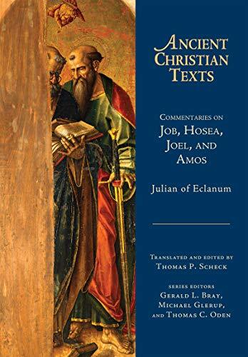 In this ACT volume, Thomas Scheck provides a new translation of Julian of Eclanum's commentaries on Job, Hosea, Joel, and Amos. Gain insight into how early Christians read texts such as God's speech to Job, Hosea's symbolic representation of God's unendin