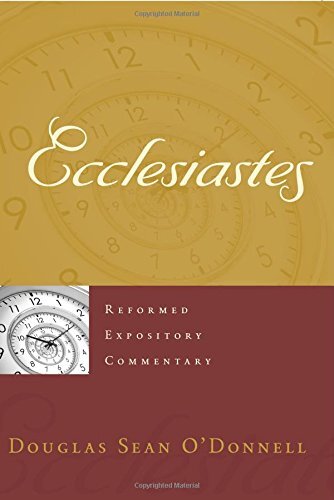 Practical, biblical, redemptive-historical, expositional help with the unusual book of Ecclesiastes. O'Donnell shows that grateful obedience, steady contentment, and surprising joy are Gods gifts to those who trust in him.
