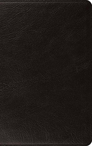 The ESV Large Print Thinline Bible includes the entire ESV text in a readable, larger type size, while maintaining a portable format at less than 1-inch thick, making it a great choice for easy transport.