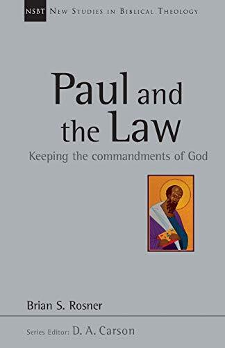 Keeping the Commandments of God
Brian S. Rosner seeks to build bridges between old and new perspectives on Paul with this biblical-theological account of the apostle's complex relationship with Jewish law. This New Studies in Biblical Theology volume arg