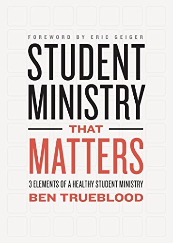 3 Elements of a Healthy Student Ministry
Is your student ministry healthy? This is a question every student minister has asked. It's a question that brings both anger and tears. You are growing in numbers, but something just didn't feel right. It doesn't