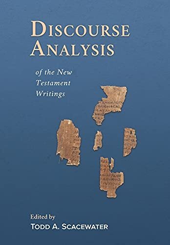 For the first time, one volume includes a discourse analysis of every writing in the New Testament. Discourse analysis of written texts involves examining units of language higher than the sentence and considering how the author used those units of langua