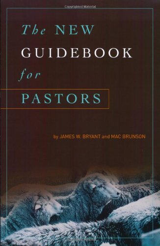 The New Guidebook for Pastors is written in the tradition of classics like Criswell's Guidebook for Pastors. But since most pastoral guidebooks available today date back to 1980 or earlier, this new resource by Mac Brunson and James W. Bryant will offer f