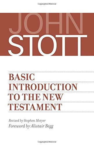 "Text Copyright A 1951 by John R. W. Stott, originally published under the title Men with a Message. Previously published by Eerdmans A 1964 under the title Basic Introduction to the New Testament. ISBN 0802811906. Revised edition published by Baker Books