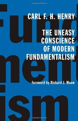 Presents a probing interpretation of Christian fundamentalism in the late 1940s. Offers a candid critique against evangelical mistakes, and extends a call for renewal.