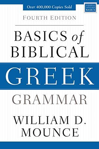 Basics of Biblical Greek Grammar is the standard textbook for beginning Greek language students in colleges and seminaries. It offers a clear, understandable, integrated approach to learning New Testament Greek. The fourth edition is updated throughout ba