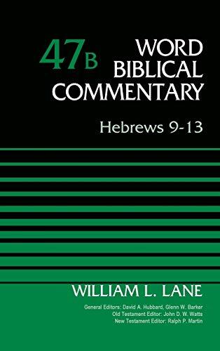The Word Biblical Commentary delivers the best in biblical scholarship, from the leading scholars of our day who share a commitment to Scripture as divine revelation. This series emphasizes a thorough analysis of textual, linguistic, structural, and theol