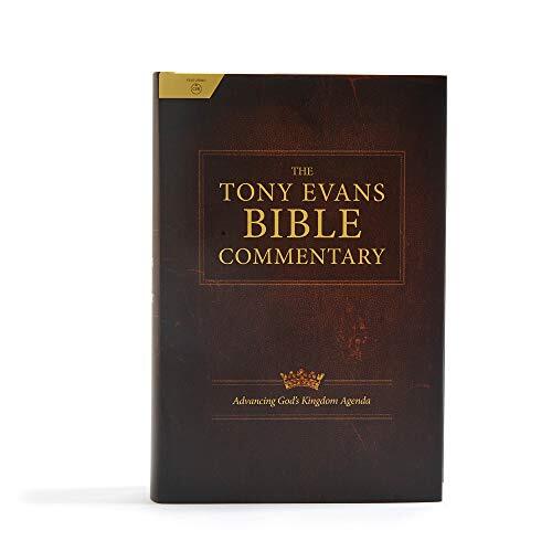 The Tony Evans Bible Commentary includes an introduction to each Bible book followed by passage-by-passage exposition of the entire Bible by Dr. Tony Evans.