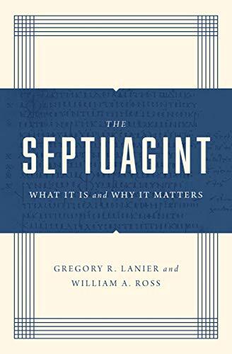 What it is and why it MattersThe Septuagint: What It Is and Why It Matters serves as a springboard for anyone interested in learning how the church throughout history has viewed this text as well as its continued value for Old Testament and New Testament