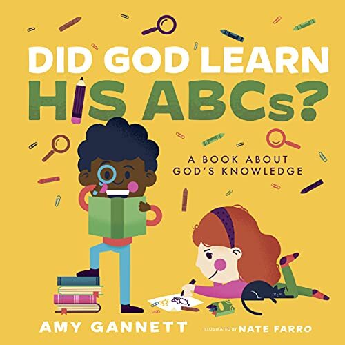 A Book about God's KnowledgeIn this board book, Amy Gannett of Tiny Theologians(R) helps kids explore God's all-knowing nature through quick, rhyming text and bold, delightful illustrations that are sure to win over the hearts and minds of tiny theologian