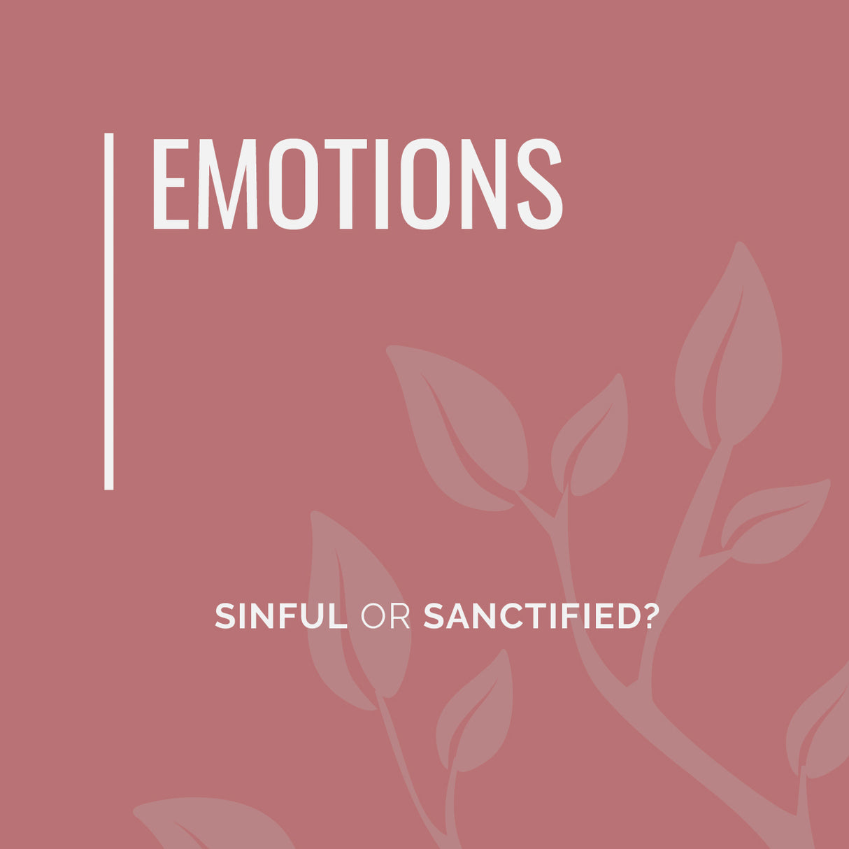 As God uses trials to expose our sinful emotions—such as anger, fear, and depression—we have the privilege of seeing our hearts as He sees them. This is an act of kindness on His part, for once we see the sin and take responsibility for it, we can put off