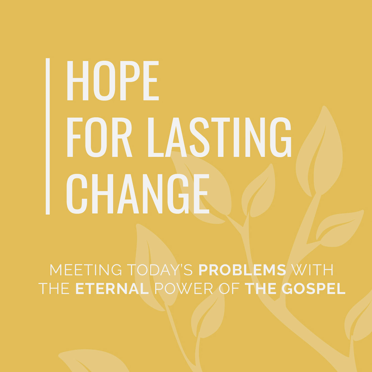While Jesus Christ provides the ultimate cure-all to heal the sin-sick heart, we as counselors know that the need for change does not go away even after we are born again. Can you identify an area in your counselee’s life that needs change? If so, how sho