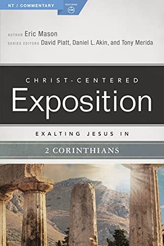 Exalting Jesus in 2 Corinthians is part of the Christ-Centered Exposition Commentary series. Edited by David Platt, Daniel L. Akin, and Tony Merida, this commentary series takes a Christ-centered approach to expositing each book of the Bible. Each chapter