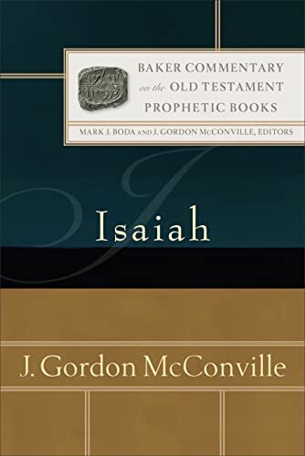The book of Isaiah has been regarded from the earliest Christian period as a key part of the Old Testament's witness to Jesus Christ. This commentary by highly regarded Old Testament scholar J. Gordon McConville draws on the best of biblical scholarship a