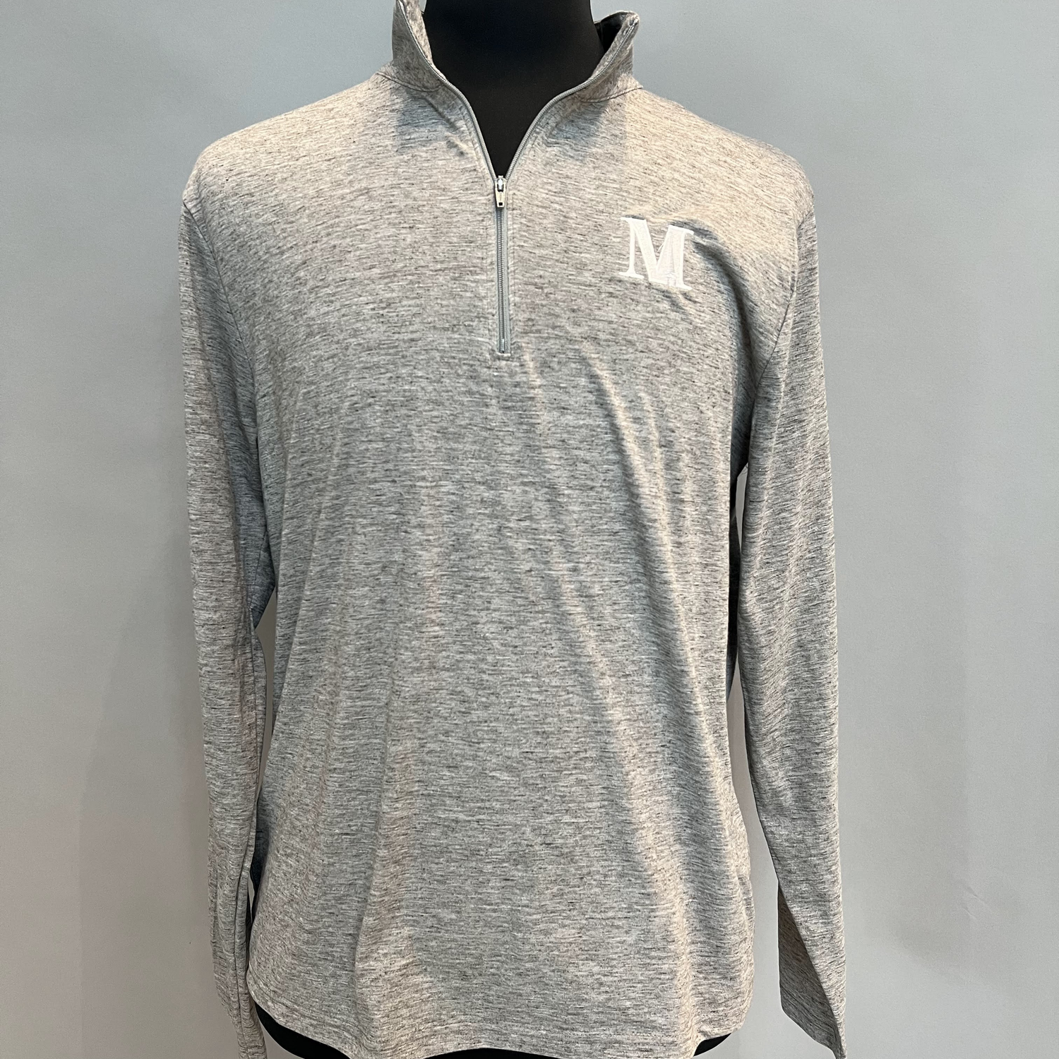 League, 40% recycled polyester/40% polyester/20% cotton