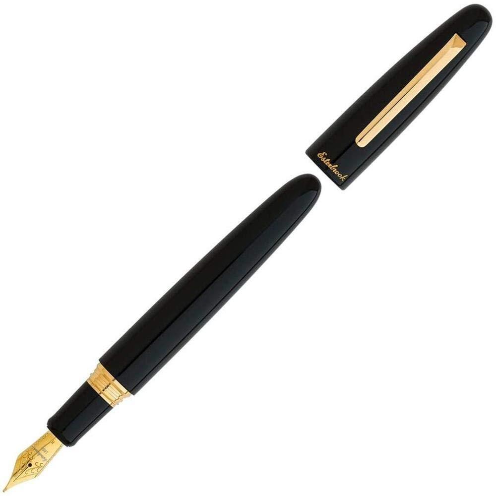 Esterbrook Estie Oversized Fountain Pen Ebony Gold Medium