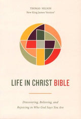 Life in Christ Bible (NKJV, Brown Leathersoft, Red Letter, Comfort Print)