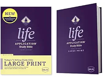 NKJV Life Application Study Bible, Third Edition, Large Print